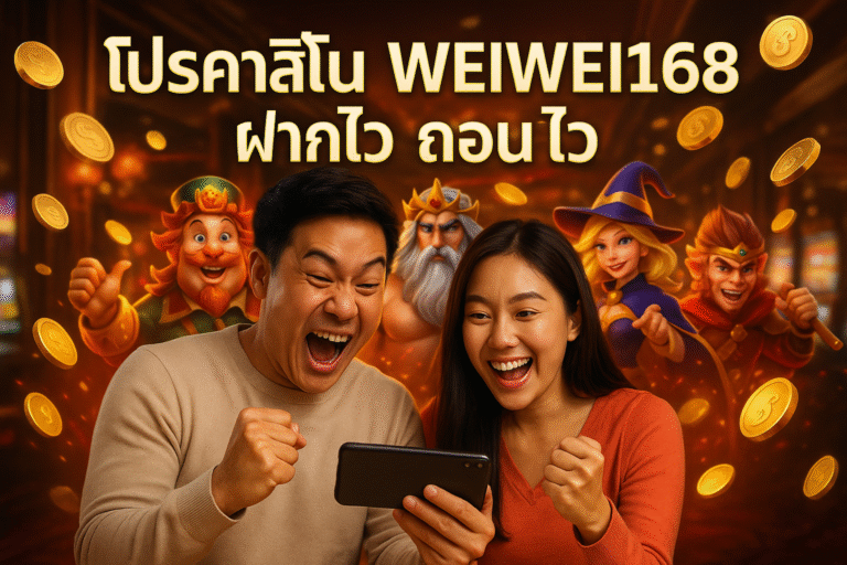 โปรคาสิโน WEIWEI168 ฝากไว ถอนไว