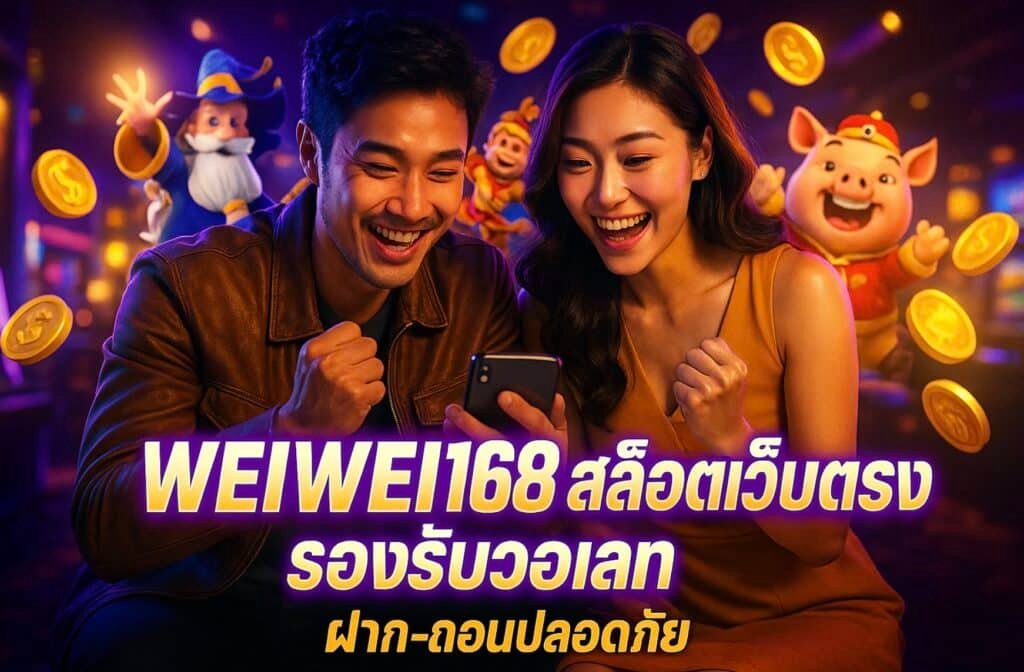 WEIWEI168 สล็อตเว็บตรง รองรับวอเลท ฝาก-ถอนปลอดภัย